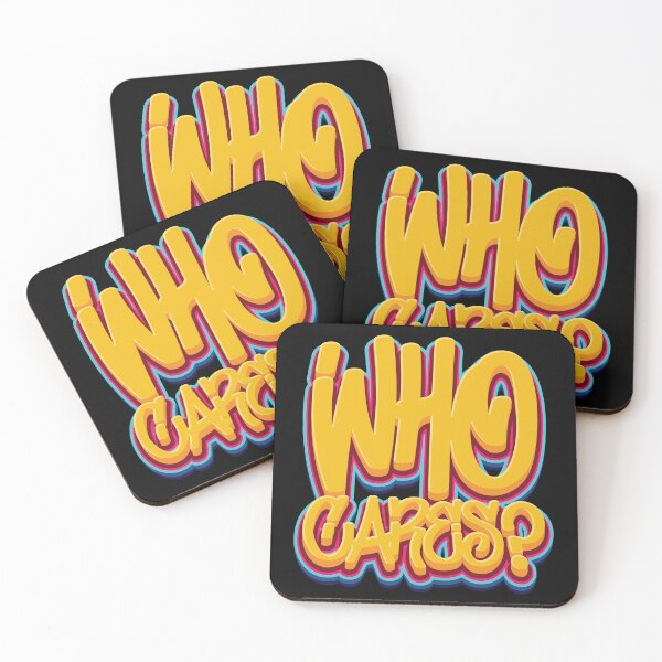 Item preview, Who Cares - Sarcasm designed and sold by Whimsical  Thinker.
