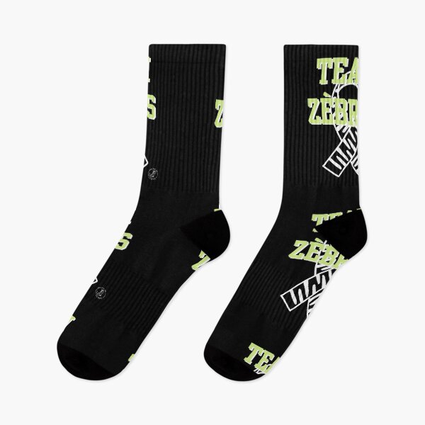 Item preview, Team Green Zebras with centered ribbon designed and sold by maviedezebre.