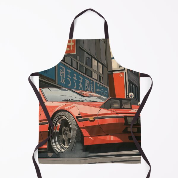Item preview, Neo Tokyo Dream Machine: A Crimson Sports Car in the Urban Jungle designed and sold by Tincanninja.