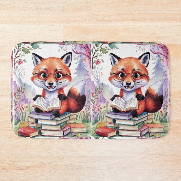 Artikelvorschau, Fuchs-Porträt. Fuchs mit Brille, Fuchsfigur, Fantasy-Fuchs entworfen und verkauft von FoxVibes.
