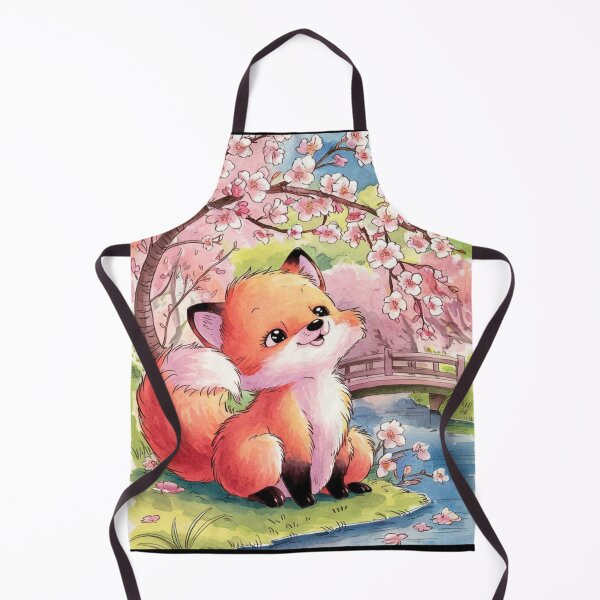 Artikelvorschau, Fuchs-Porträt. Kirschblüte, Fantasiefuchs entworfen und verkauft von FoxVibes.