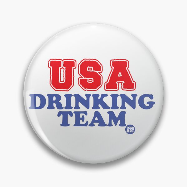 Item preview, USA DRINKING TEAM designed and sold by TODD GOLDMAN.