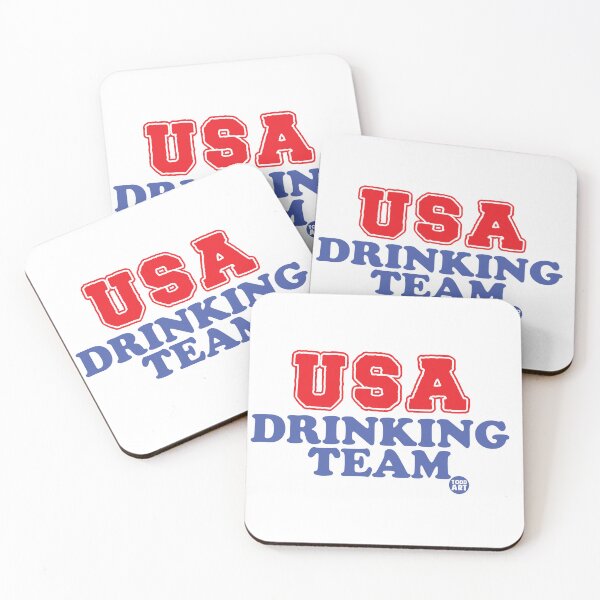 Item preview, USA DRINKING TEAM designed and sold by TODD GOLDMAN.