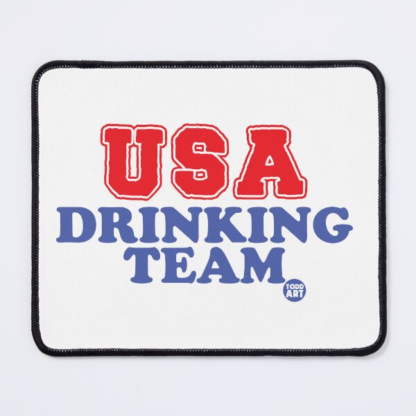 Item preview, USA DRINKING TEAM designed and sold by TODD GOLDMAN.