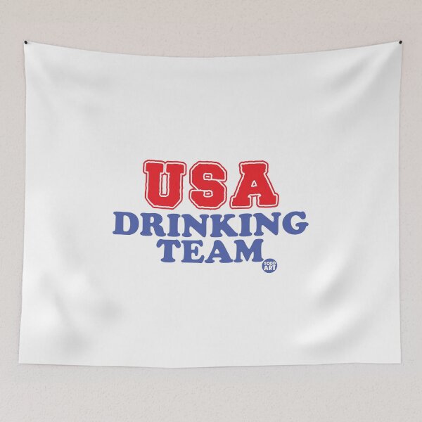 Item preview, USA DRINKING TEAM designed and sold by TODD GOLDMAN.