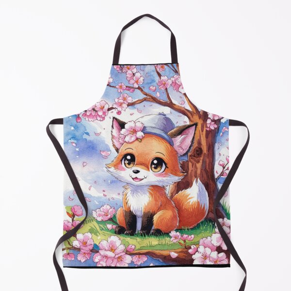 Artikelvorschau, Fuchs-Porträt. Kirschblüte, Fantasiefuchs entworfen und verkauft von FoxVibes.
