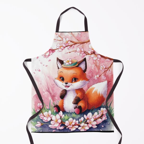 Artikelvorschau, Fuchs-Porträt. Kirschblüte, Fantasiefuchs entworfen und verkauft von FoxVibes.
