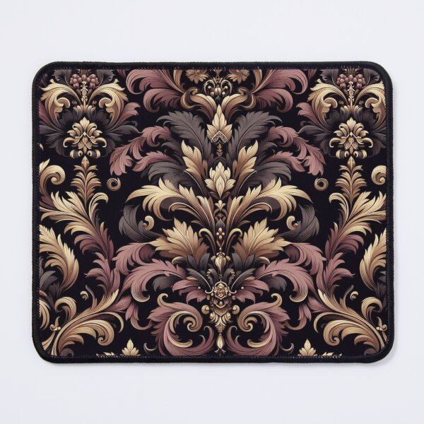 Item preview, Mauve & Gold Damask designed and sold by DesignsByPrnces.