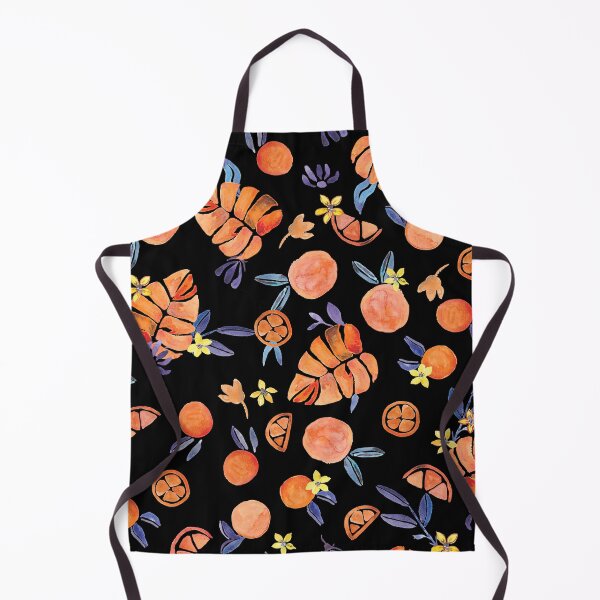 Item preview, Hand Painted Watercolor Sicilian Oranges Pattern designed and sold by aneladesigns.