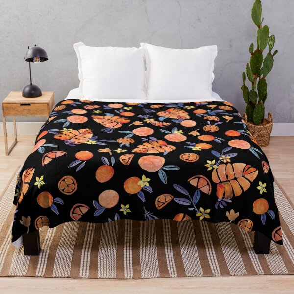 Item preview, Hand Painted Watercolor Sicilian Oranges Pattern designed and sold by aneladesigns.