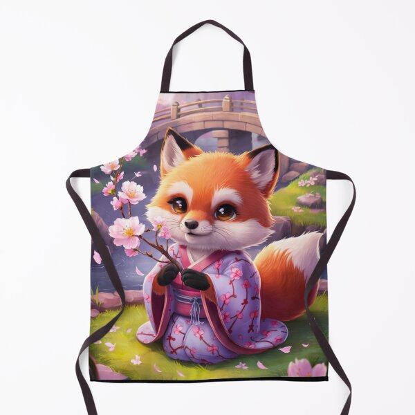 Artikelvorschau, Fuchs-Porträt. Kirschblüte, Fantasiefuchs entworfen und verkauft von FoxVibes.