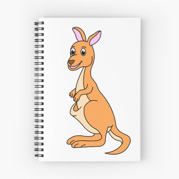 Item preview, Cute Happy Smile Kangaroo Australia animal designed and sold by micarto.
