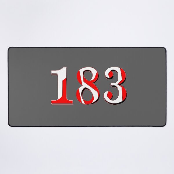 Item preview, number one hundred and eighty three digit 183 order sequence team member age designed and sold by 4rpixs.
