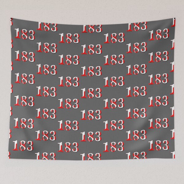 Item preview, number one hundred and eighty three digit 183 order sequence team member age designed and sold by 4rpixs.