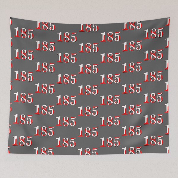Item preview, number one hundred and eighty five digit 185 order sequence team member age designed and sold by 4rpixs.