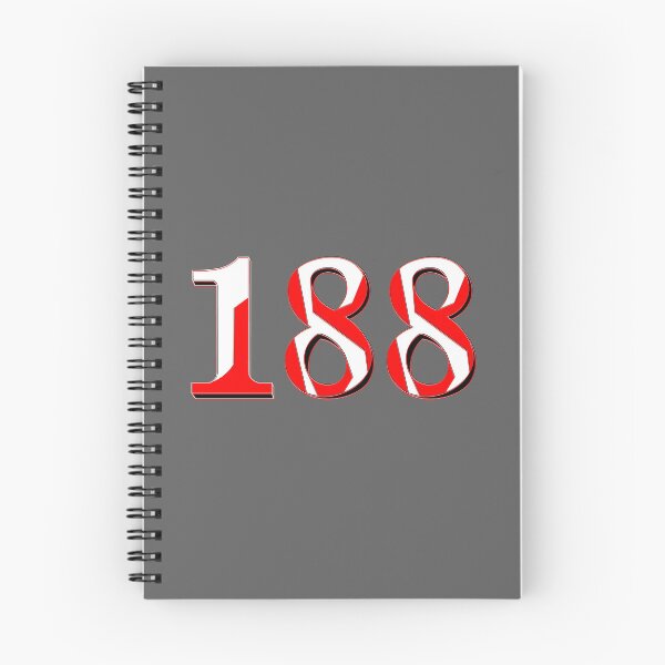 Item preview, number one hundred and eighty eight digit 188 order sequence team member age designed and sold by 4rpixs.