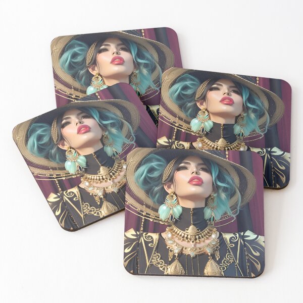 Item preview, Madame Tourquoise  designed and sold by Queueka.