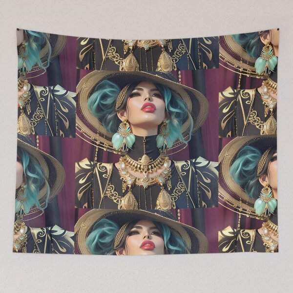 Item preview, Madame Tourquoise  designed and sold by Queueka.