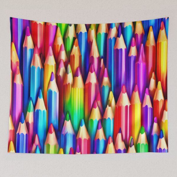 Item preview, Shimmering Rainbow Pencil: Artful Magic designed and sold by Health And Fitness Posts e-Store.