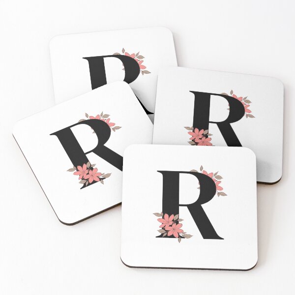 Item preview, Floral initial letter R designed and sold by Tenzeelaat.