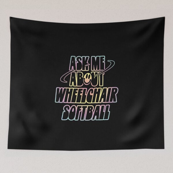 Item preview, Ask Me About Wheelchair Softball designed and sold by orlumbuspirate.