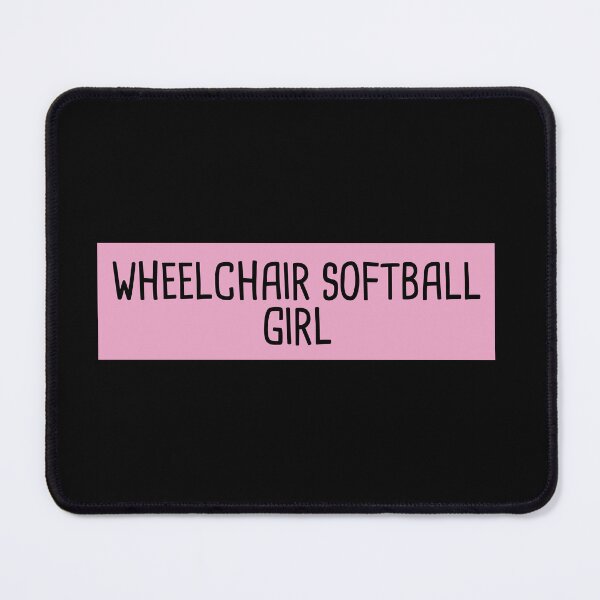 Item preview, Wheelchair Softball Girl designed and sold by orlumbuspirate.