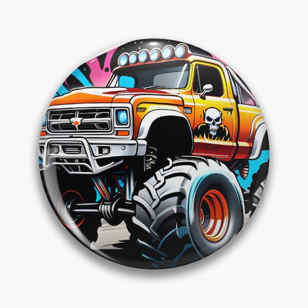 Item preview, Cool Graffiti Art Monster Truck designed and sold by TheArtOfPat.