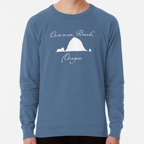 Item preview, Cannon Beach Sweatshirt, by DAM Creative, designed and sold by DAM Creative ⭐⭐⭐⭐⭐.