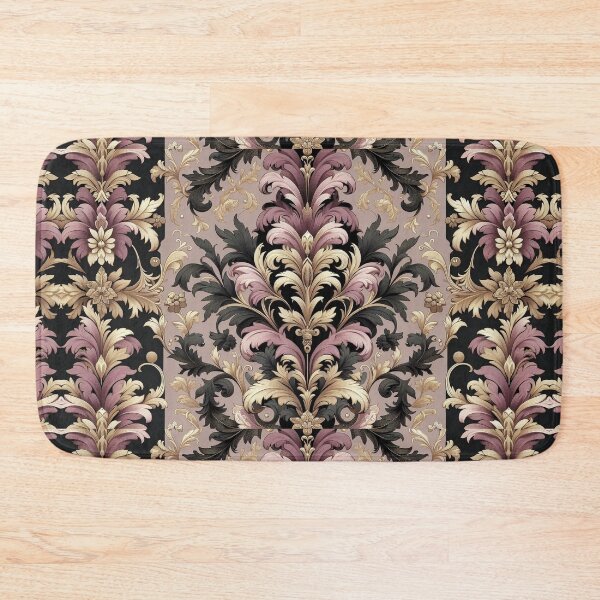 Item preview, Mauve, Black & Gold Damask designed and sold by DesignsByPrnces.