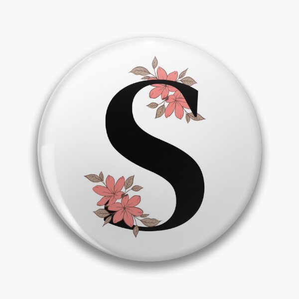 Item preview, Floral initial letter S designed and sold by Tenzeelaat.