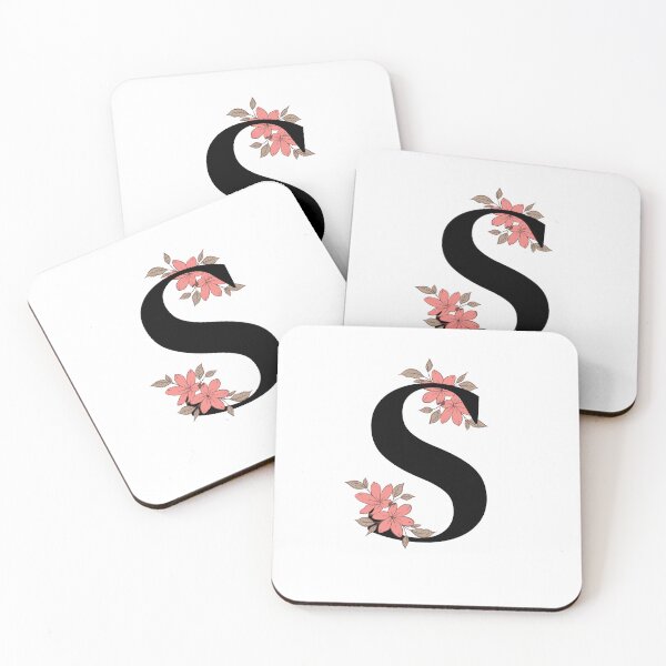 Item preview, Floral initial letter S designed and sold by Tenzeelaat.