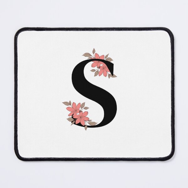 Item preview, Floral initial letter S designed and sold by Tenzeelaat.