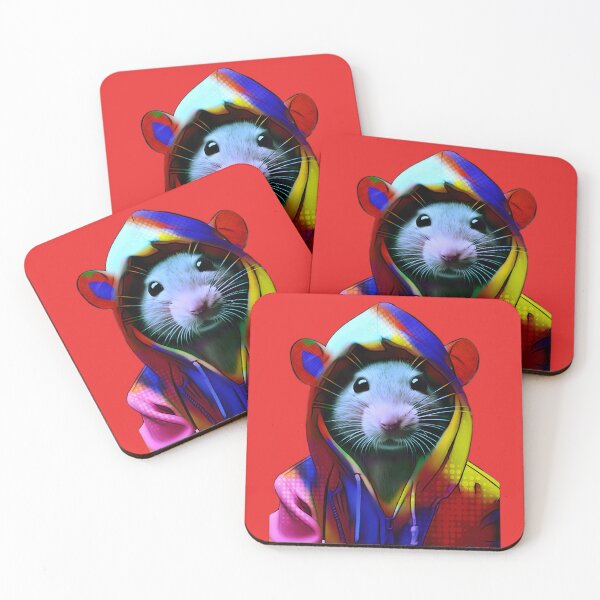 Item preview, Cute pop rat designed and sold by clarazen.
