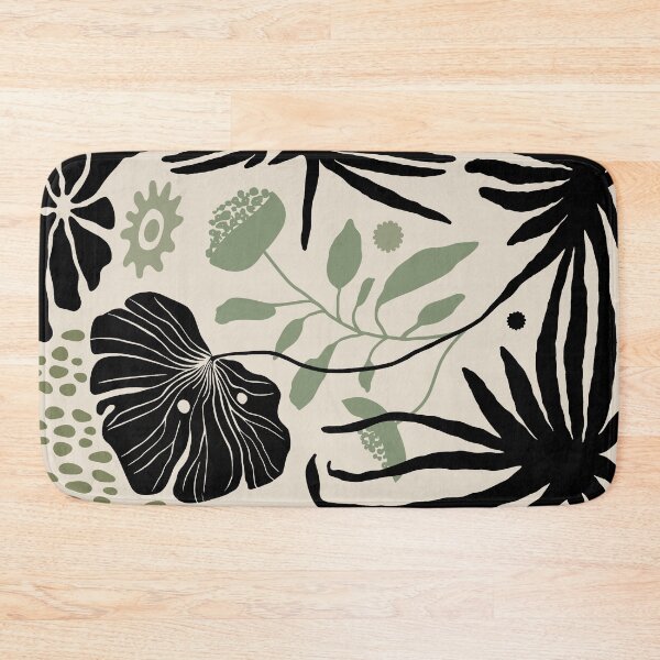 Item preview, Abstract home decorating minimalist flower line art wall poster designed and sold by jayne0524.