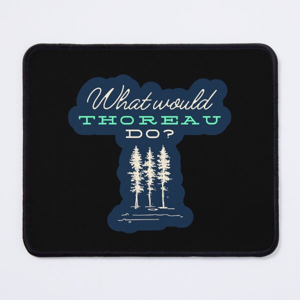 Item preview, Henry David Thoreau Conservation Warrior designed and sold by Renata illustrata.