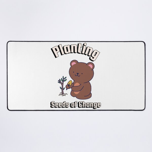 Item preview, Planting Change Community Gardening Enthusiasts Urban Bear Aesthetic designed and sold by SvenJ94.