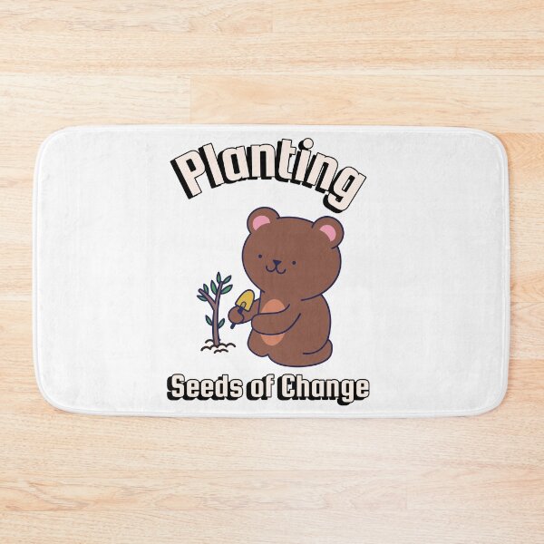 Item preview, Planting Change Community Gardening Enthusiasts Urban Bear Aesthetic designed and sold by SvenJ94.