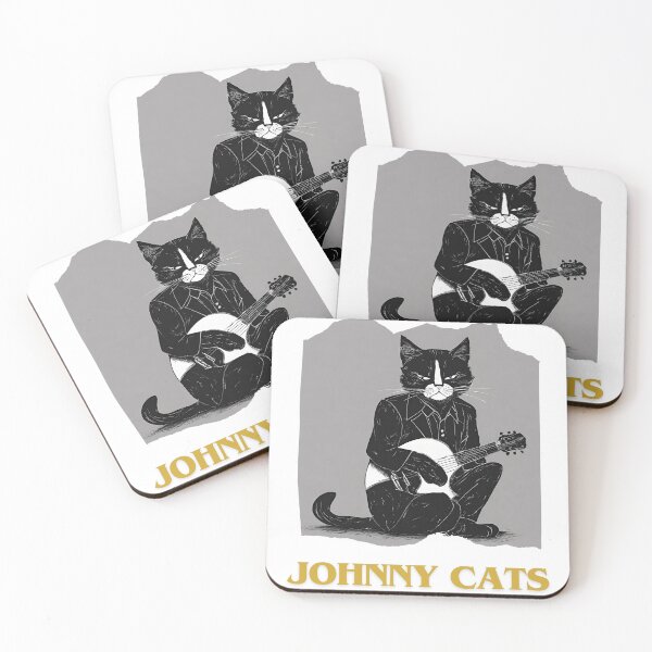 Item preview, Johnny Cats: Rock-n-Roll Icon designed and sold by F5tees.