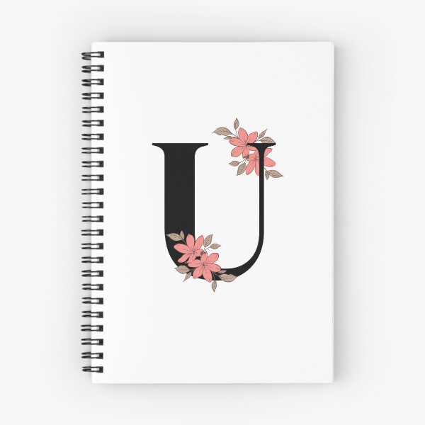 Item preview, Floral initial letter U designed and sold by Tenzeelaat.