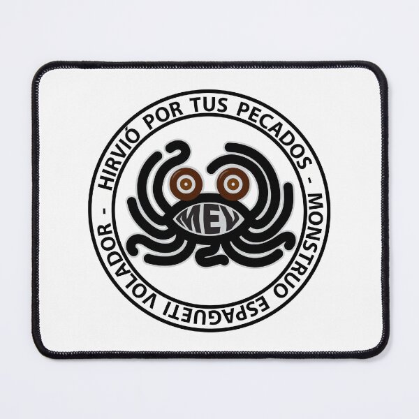 Item preview, Flying Spaghetti Monster Coin -Spanish -reimagined- designed and sold by Tecno-Art-Land.