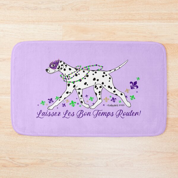 Item preview, Mardi Gras Dalmatian designed and sold by Atelier Cupcake.