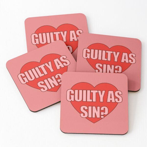 Item preview, Guilty As Sin? Heart designed and sold by Chesley Design.
