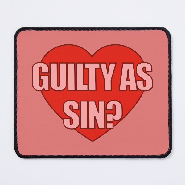 Item preview, Guilty As Sin? Heart designed and sold by Chesley Design.