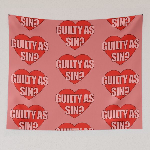 Item preview, Guilty As Sin? Heart designed and sold by Chesley Design.