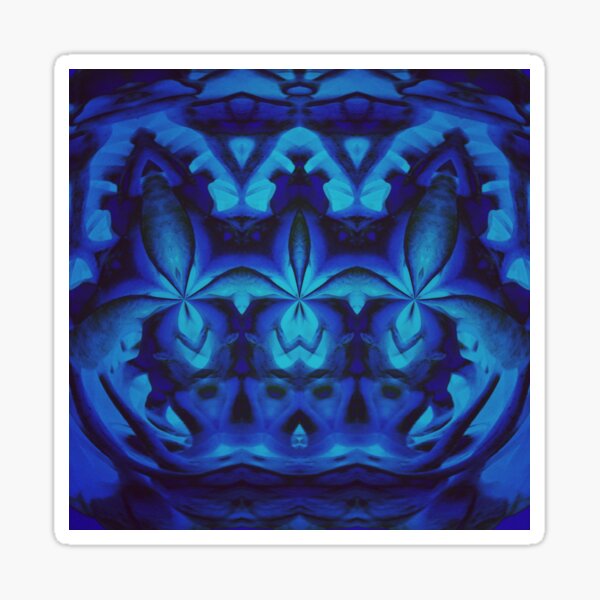 Item preview, Blue Mirrored Vegetable Pattern designed and sold by Pinkgnomie.