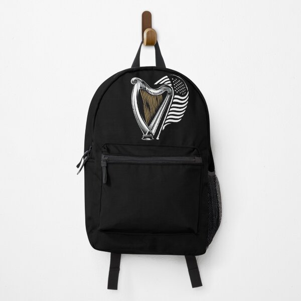 Item preview, Irish American Harp and Flag designed and sold by REAL IRISH GIFTS.
