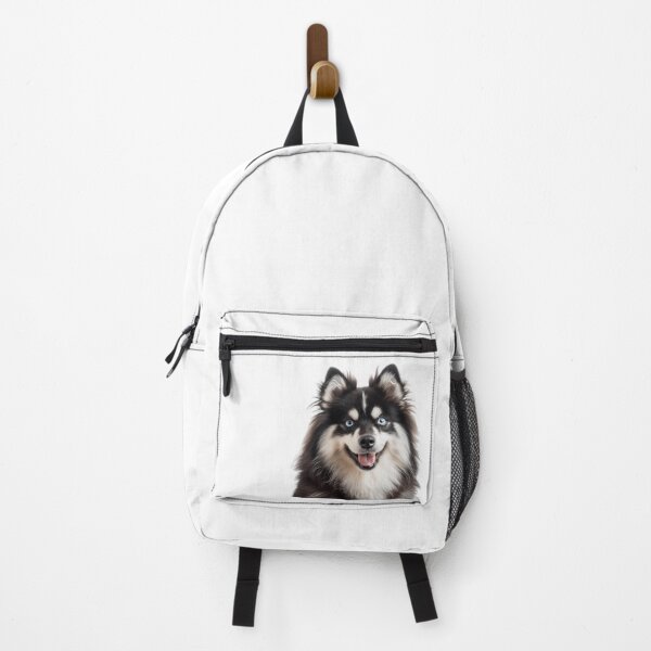 Item preview, Cute blue-eyed Pomsky/Mini Husky Puppy digital art drawing for printables designed and sold by BHC-P.
