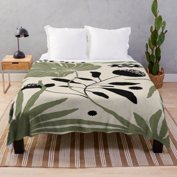 Item preview, Abstract home decorating minimalist flower line art wall poster designed and sold by jayne0524.