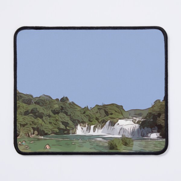Item preview, Krka National Park Croatia Travel Poster designed and sold by Simply The West Prints.