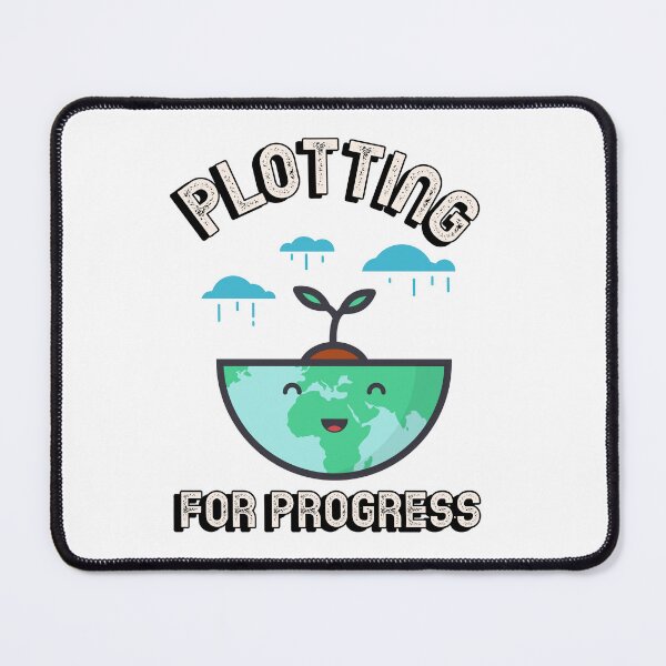 Item preview, Plotting Progress Community Gardening Enthusiasts Urban Earth Aesthetic designed and sold by SvenJ94.